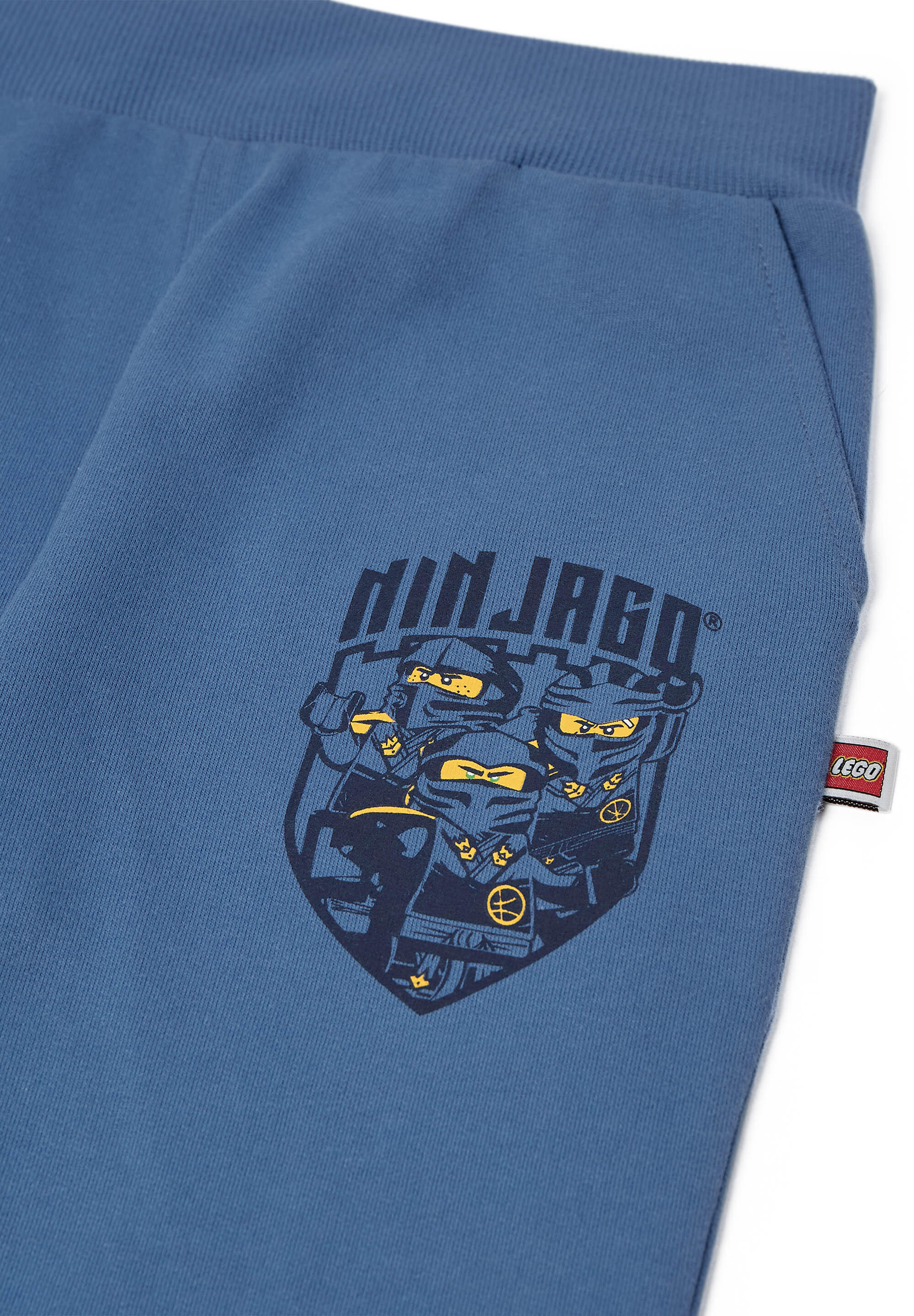 Spodnie Dresowe Chłopięce LEGO Ninjago Pino303 Niebieskie 3/4
