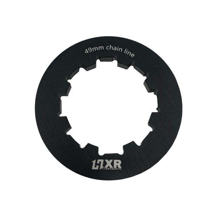 HXR COMPONENTS dystans linii łańcucha 49 mm czarny