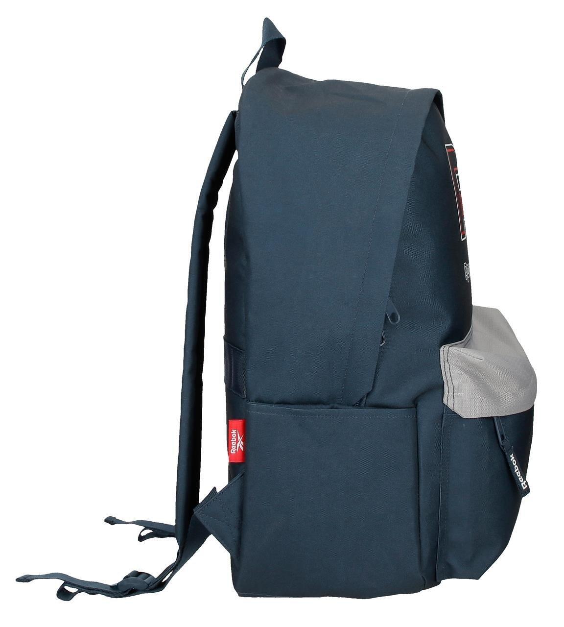 Mochila escolar Reebok Queens 45 cm Marinho 4/5