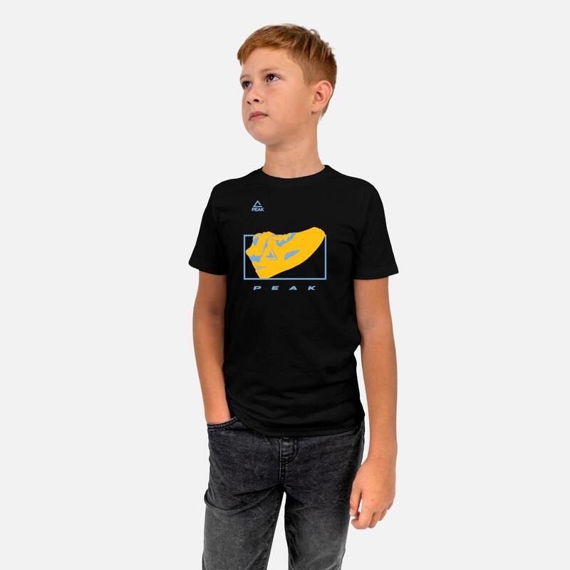 Tricou bumbac Peak Court II Negru