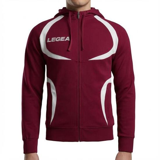 Giacca sportiva con cappuccio e zip Tunisia