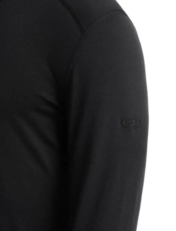 Herren - outdoor - baselayer - merino 200 - schwarz 5/6