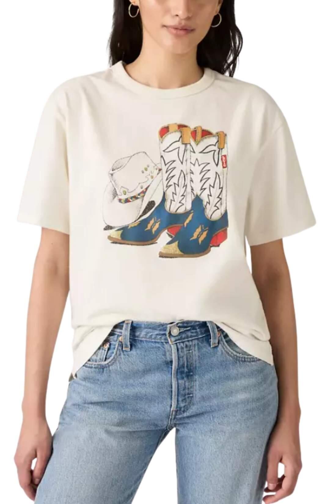 T-shirt - sportswear - mulher - mangas curtas - Tabor - branco 1/4
