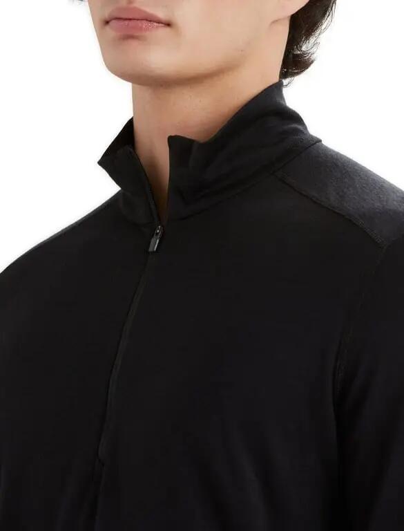 Herren - outdoor - baselayer - merino 200 - schwarz 4/6