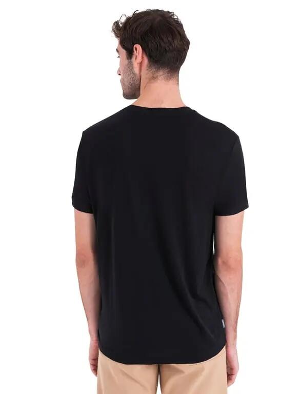 ICEBREAKER Koszulka męska Men Merino 150 Tech Lite III SS Tee black-XXL 3/4