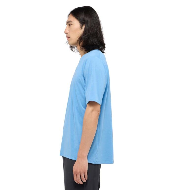 HAGLOFS Koszulka męska L.I.M Ridge Tee Men sky blue-XL 3/7