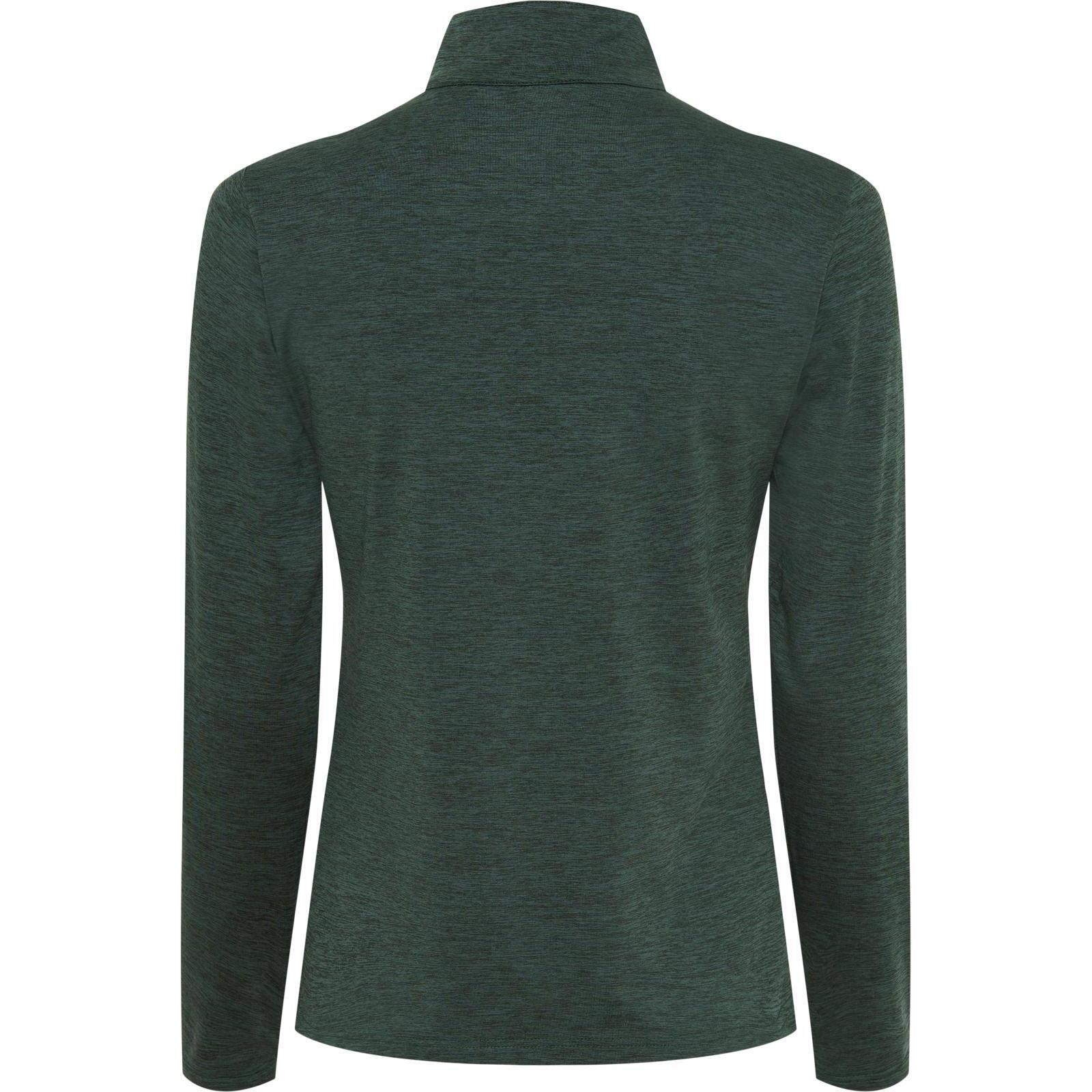 Polo d'équitation technique 1/2 zip femme Equipage Kolyma 2/4