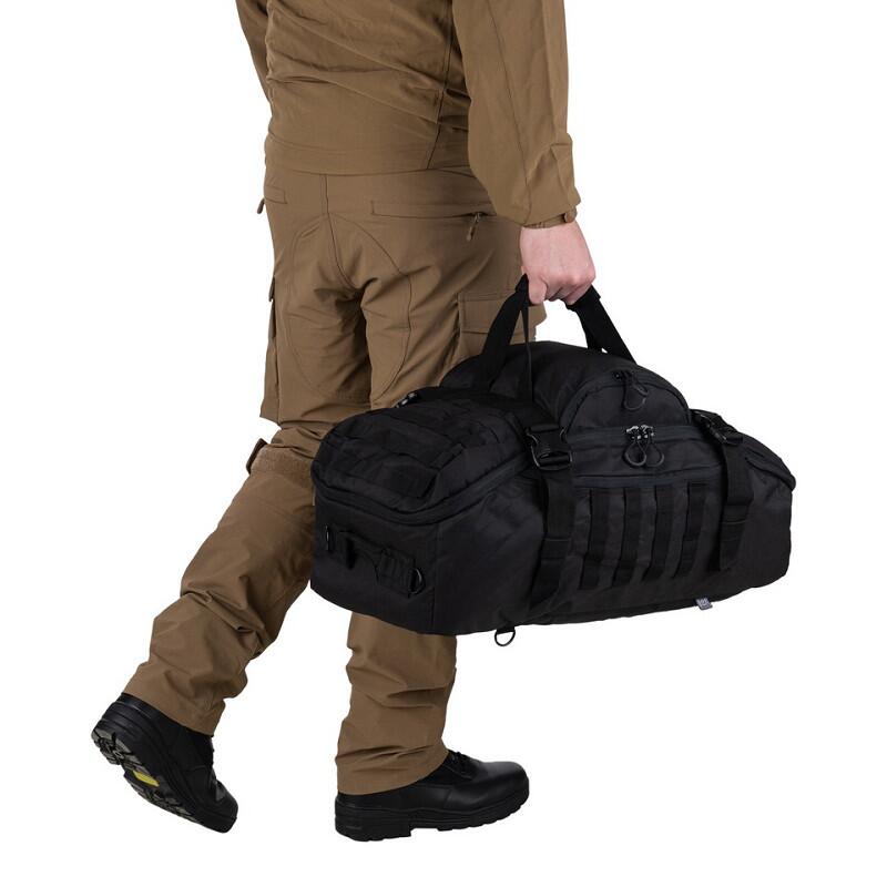 Sac de voyage week-end 3 en 1 - 80 litres - Noir 5/5