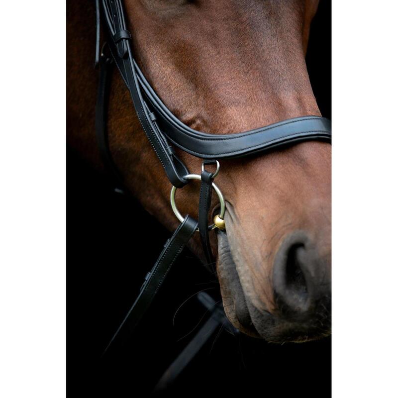Bridon HorseGuard Vinja cu muserolle anatomica