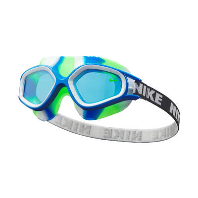 Nike kids expanse zwembril blauw-groen nessd124-480 os