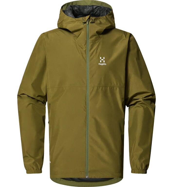 HAGLOFS Kurtka męska Kaise GTX Jacket Men olive green-M 5/6