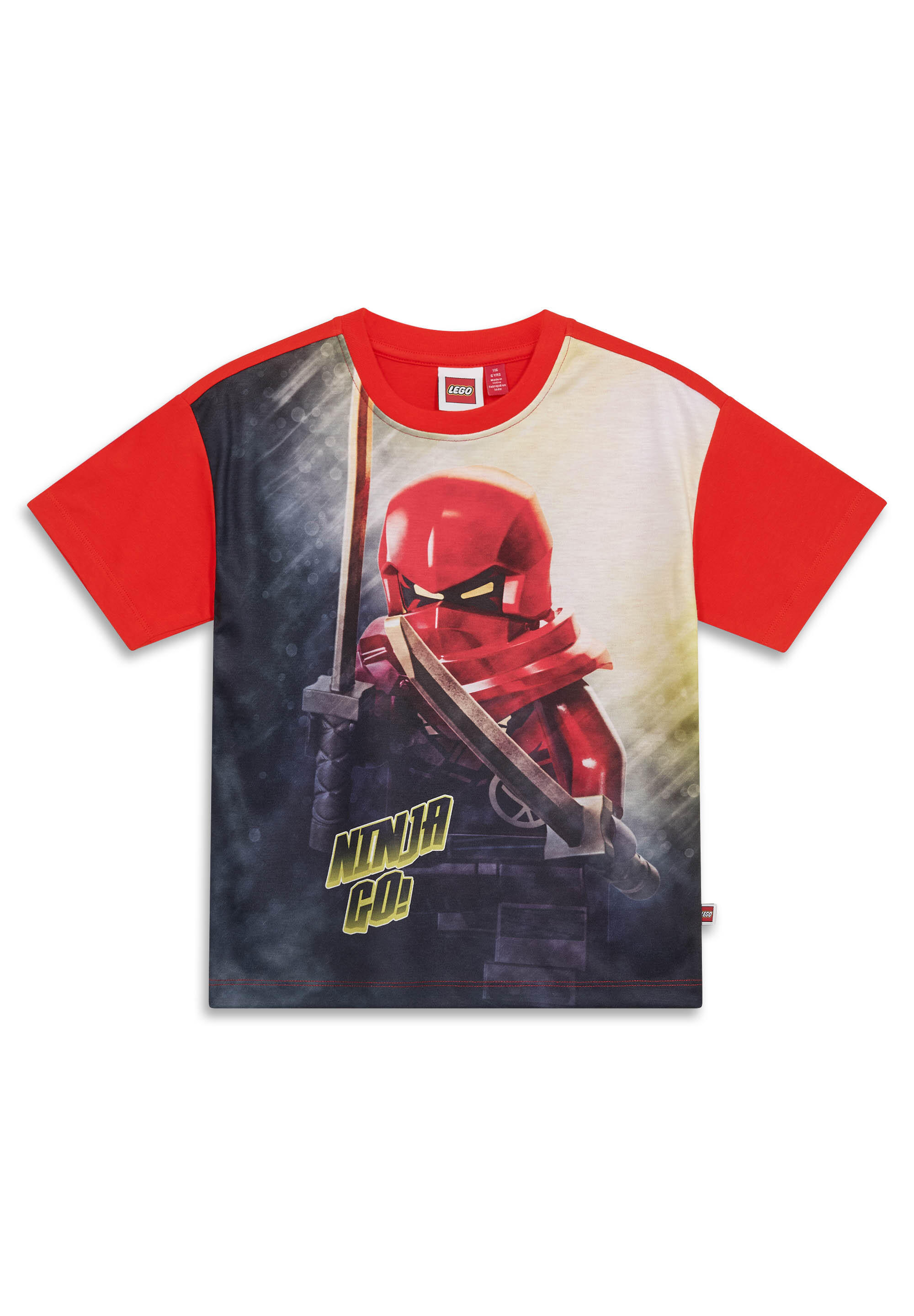 Koszulka Chłopięca LEGO Ninjago Taj312 Czerwona