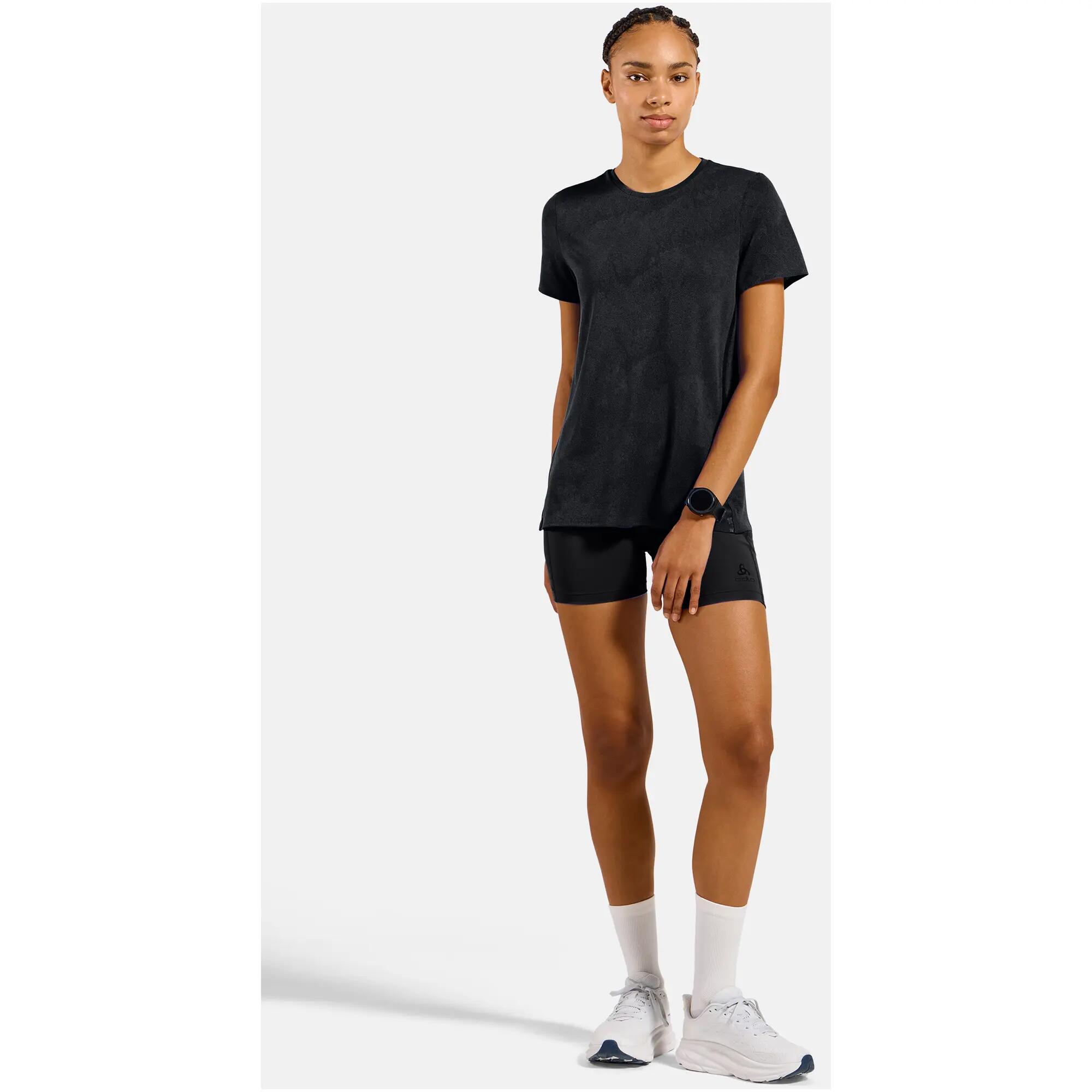 Koszulka z krótkim rękawem damska ODLO T-shirt crew neck s/s ZEROWEIGHT 3/7