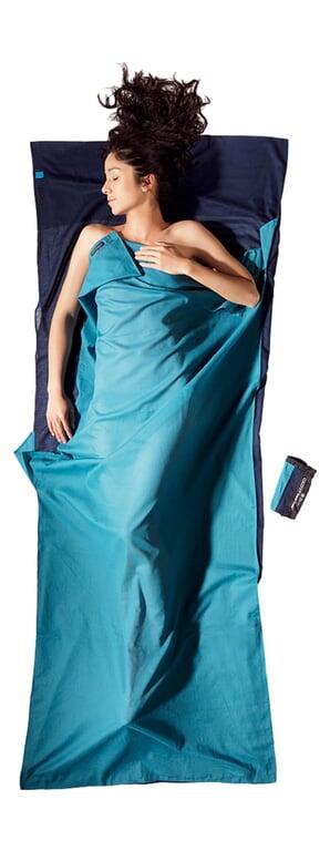 Cocoon TravelSheet 100% Egyptian Cotton - Tuareg / Blue 7/7