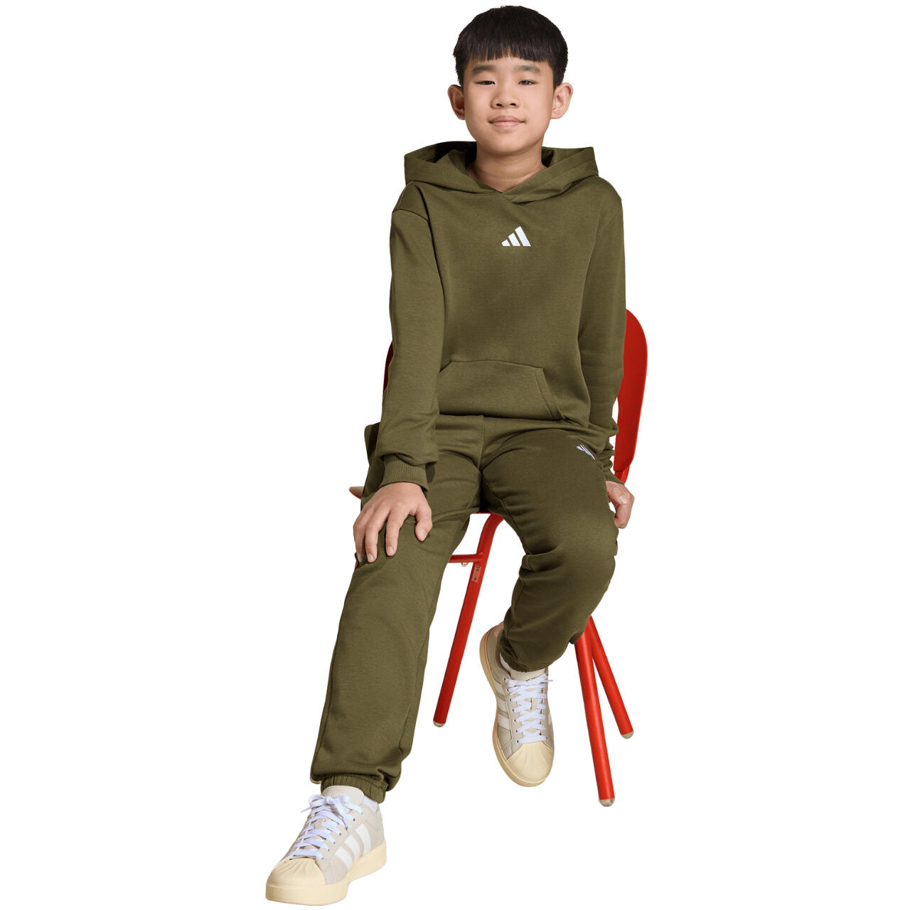 adidas Essentials Sudadera con Capucha 10 años - Verde 6/6