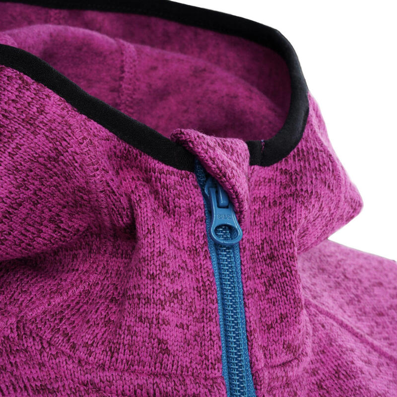 Hanorac femei BJORN BORG fleece cu glugă, 100% poliester