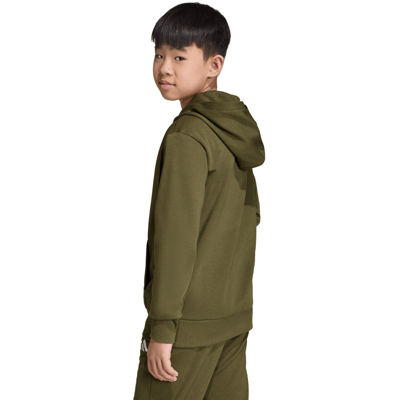 adidas Essentials Sudadera con Capucha 10 años - Verde 3/6