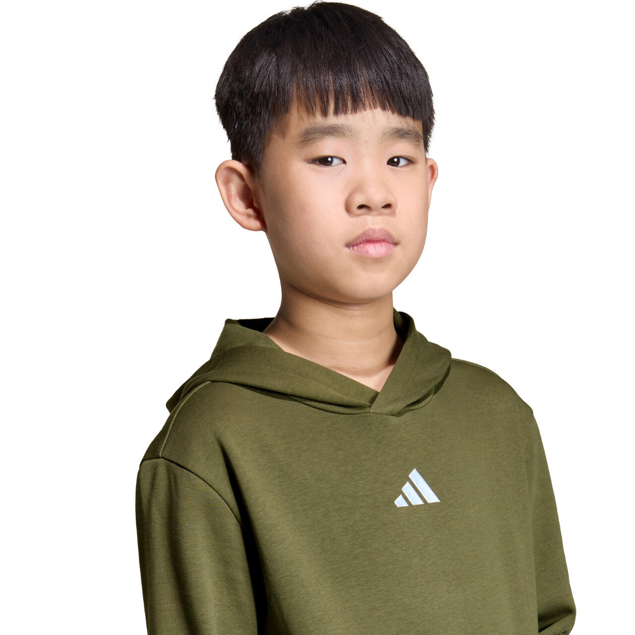adidas Essentials Sudadera con Capucha 10 años - Verde 4/6