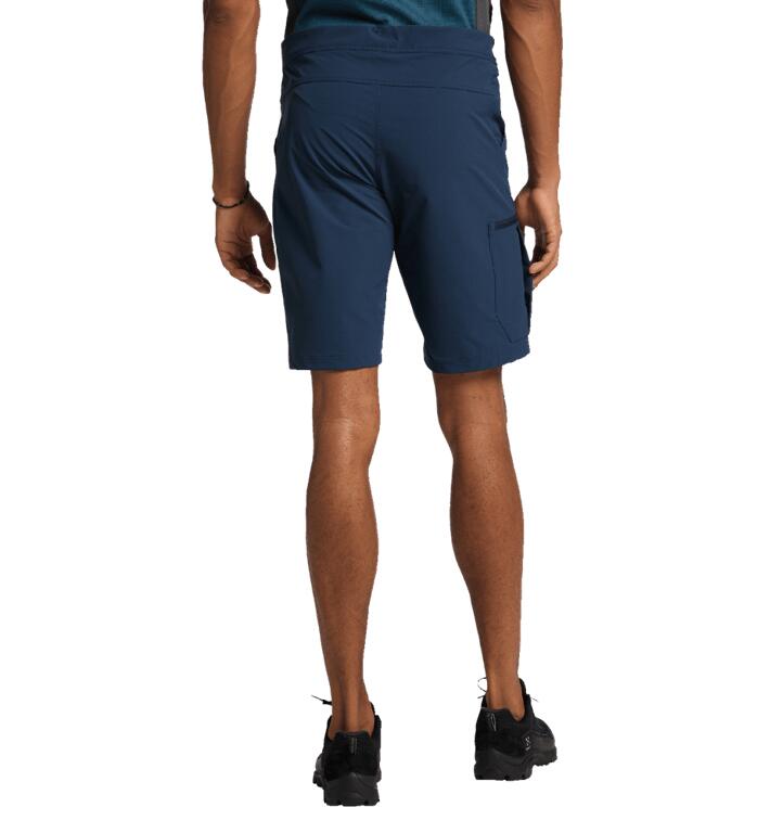 HAGLOFS Spodenki męskie Lizard Softshell Shorts Men tarn blue-52 2/7
