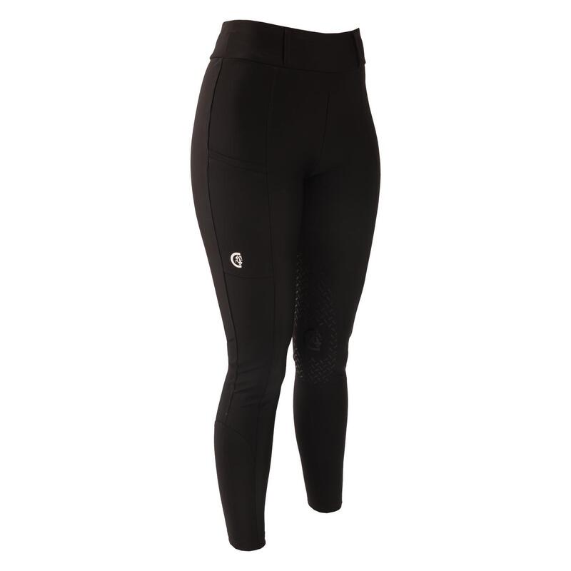 Legging echitație Classic Grip Genunchi - Decathlon