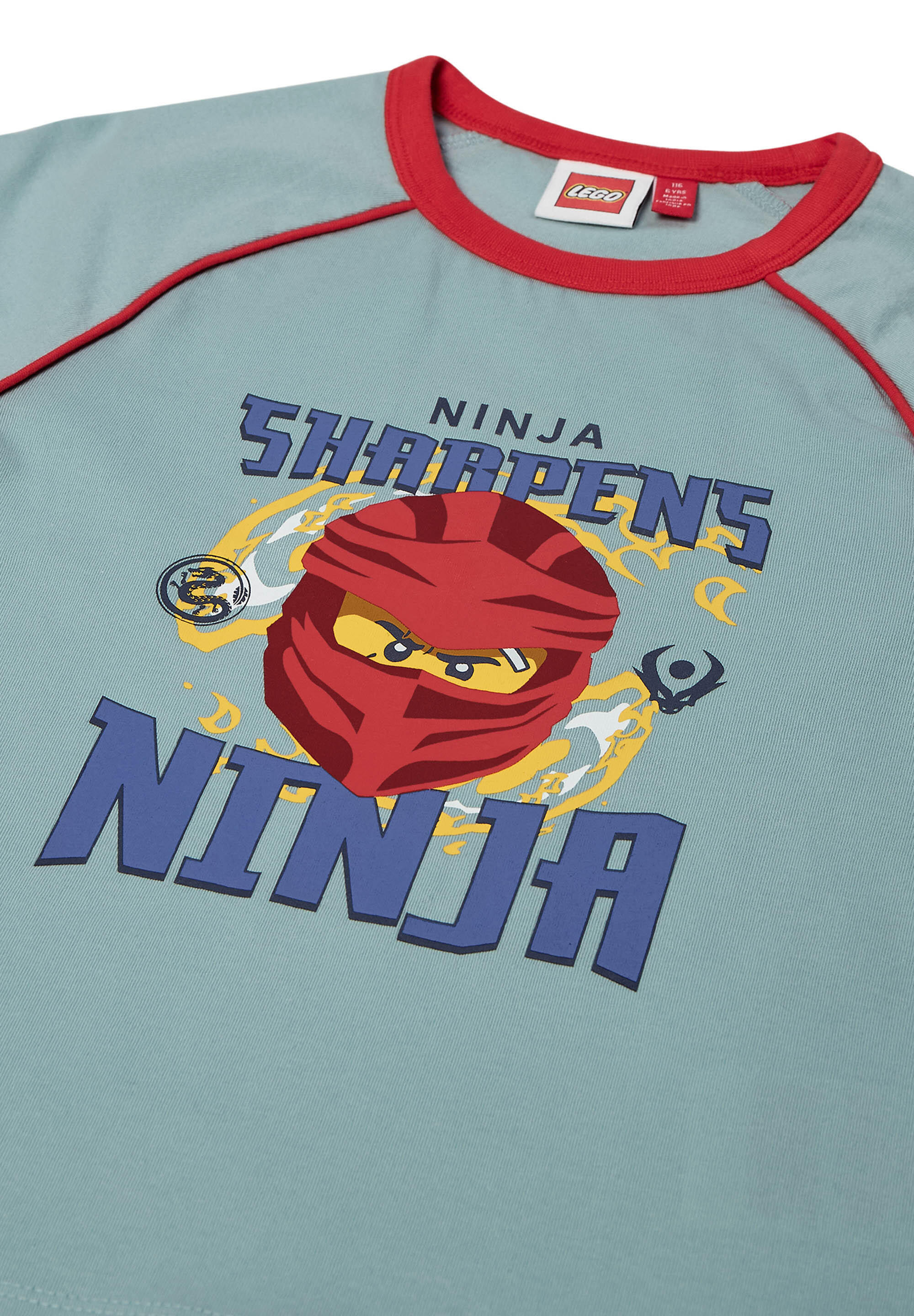 Komplet Chłopięcy LEGO Ninjago Taj305 Turkusowy 7/7