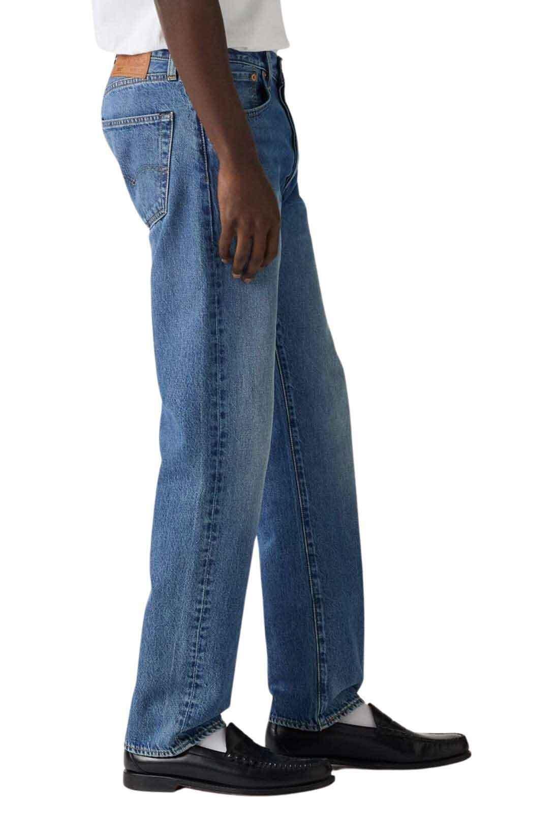 Jeans - Casual - Homem - Taglio dritto, Regular fit - 501® Original - Blu 3/6