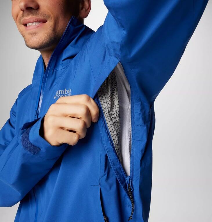 COLUMBIA Kurtka męska Ampli-Dry II Shell mountain blue-XL 6/7