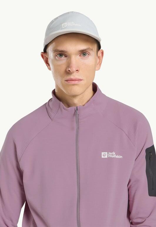 JACK WOLFSKIN Czapka z daszkiem damska Prelight Chill Cap cool grey 5/6