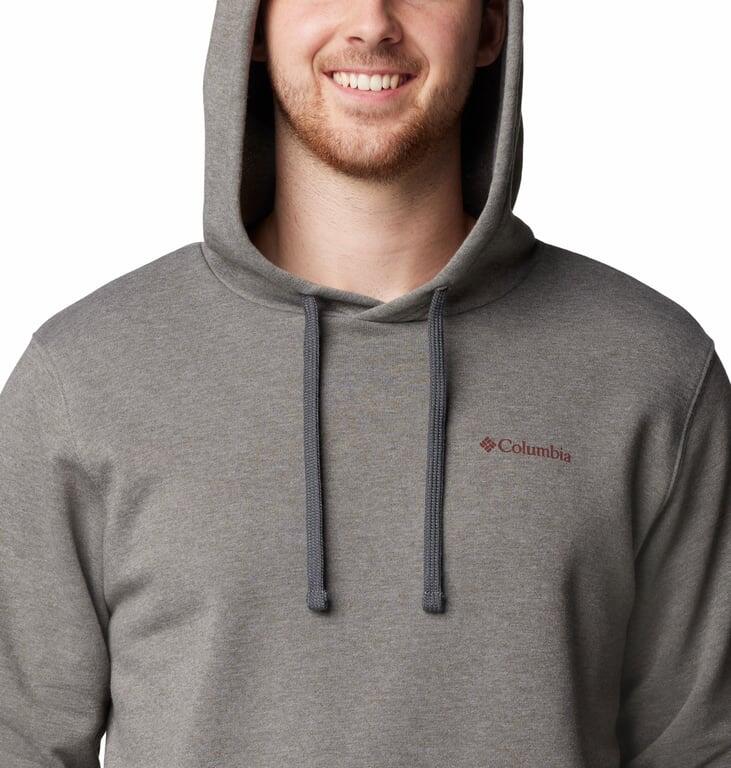 COLUMBIA Bluza męska Columbia Trek Graphic Hoodie charcoal heather-XL 4/5