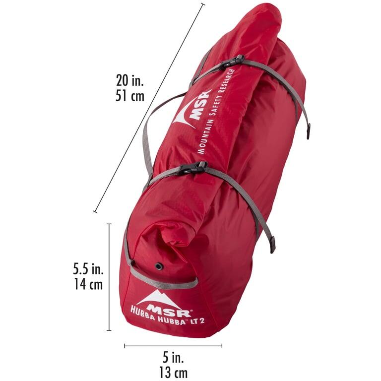 Tenda da Trekking MSR Hubba Hubba LT 2 Persone - Verde 6/7
