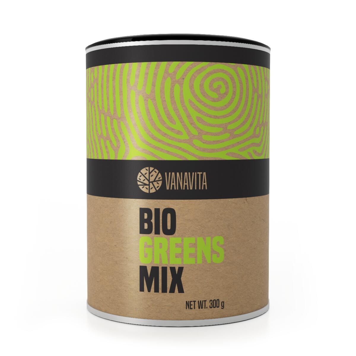 GYMBEAM Greens Mix prášek BIO 300 g