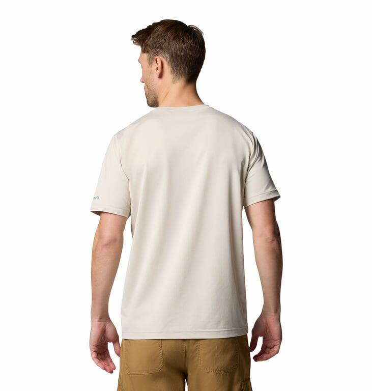 COLUMBIA Koszulka męska Ice Lake II SS Tee dark stone/peak direction-M 4/5