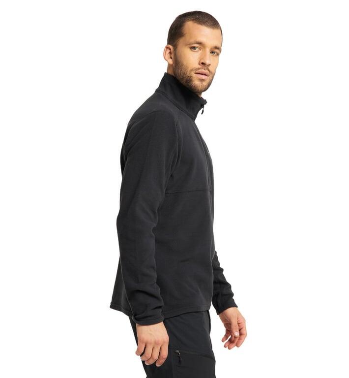 HAGLOFS Bluza męska BUTEO 1/2 ZIP MEN True Black-M 3/6
