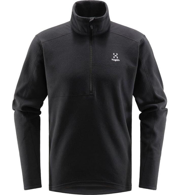 HAGLOFS Bluza męska BUTEO 1/2 ZIP MEN True Black-M 6/6