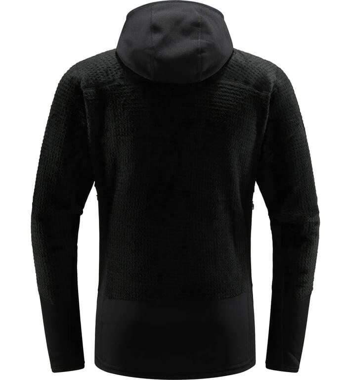 HAGLOFS Bluza męska ROC Spitz Mid Hood Men true black-L 2/6