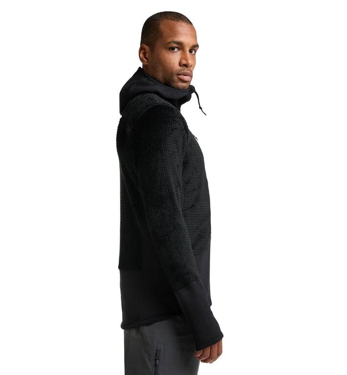 HAGLOFS Bluza męska ROC Spitz Mid Hood Men true black-L 5/6