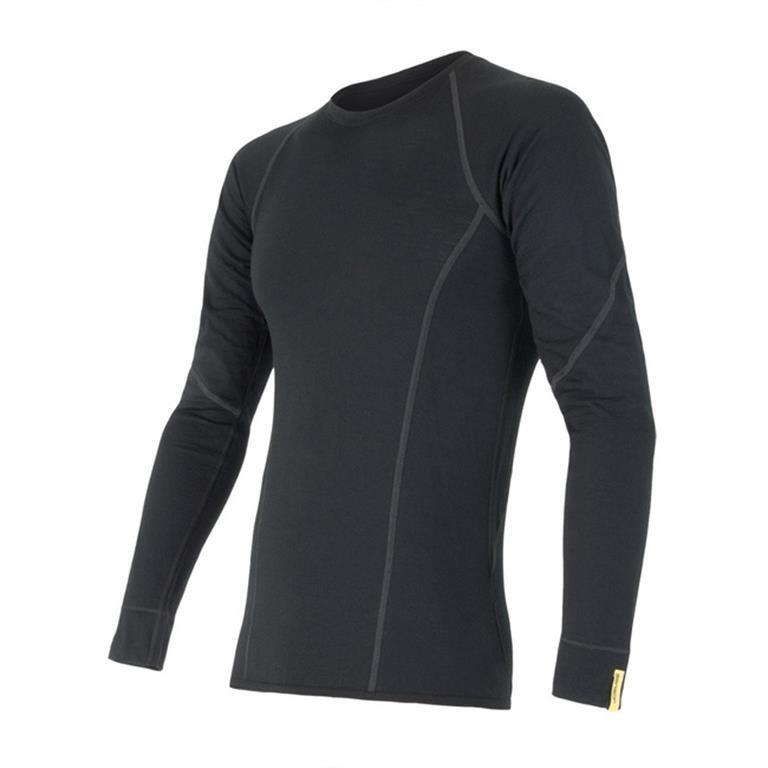 SENSOR Termoaktywna bluzka męska MERINO ACTIVE TEE LS-M-Oliwkowy 2/6