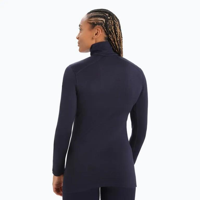 ICEBREAKER Koszulka damska 260 Tech LS Half Zip Midnight Navy-S 3/6