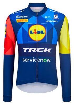 Maglia a maniche lunghe Santini Team Lidl-Trek 2026 Unisex
