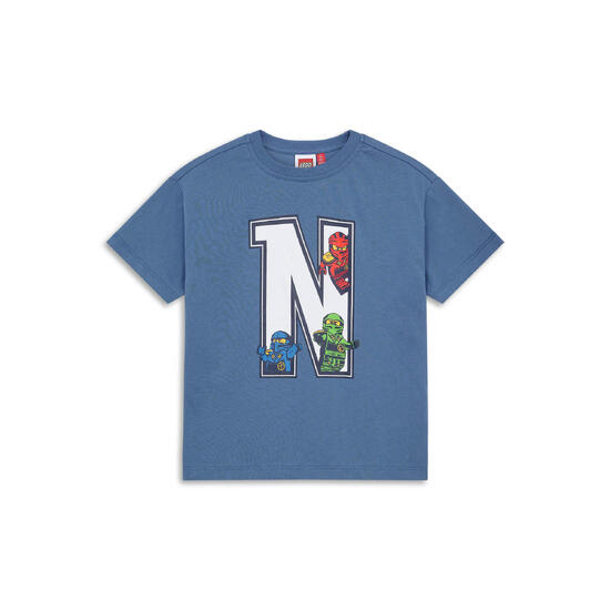 Koszulka Chłopięca LEGO Ninjago Taj303 Niebieska