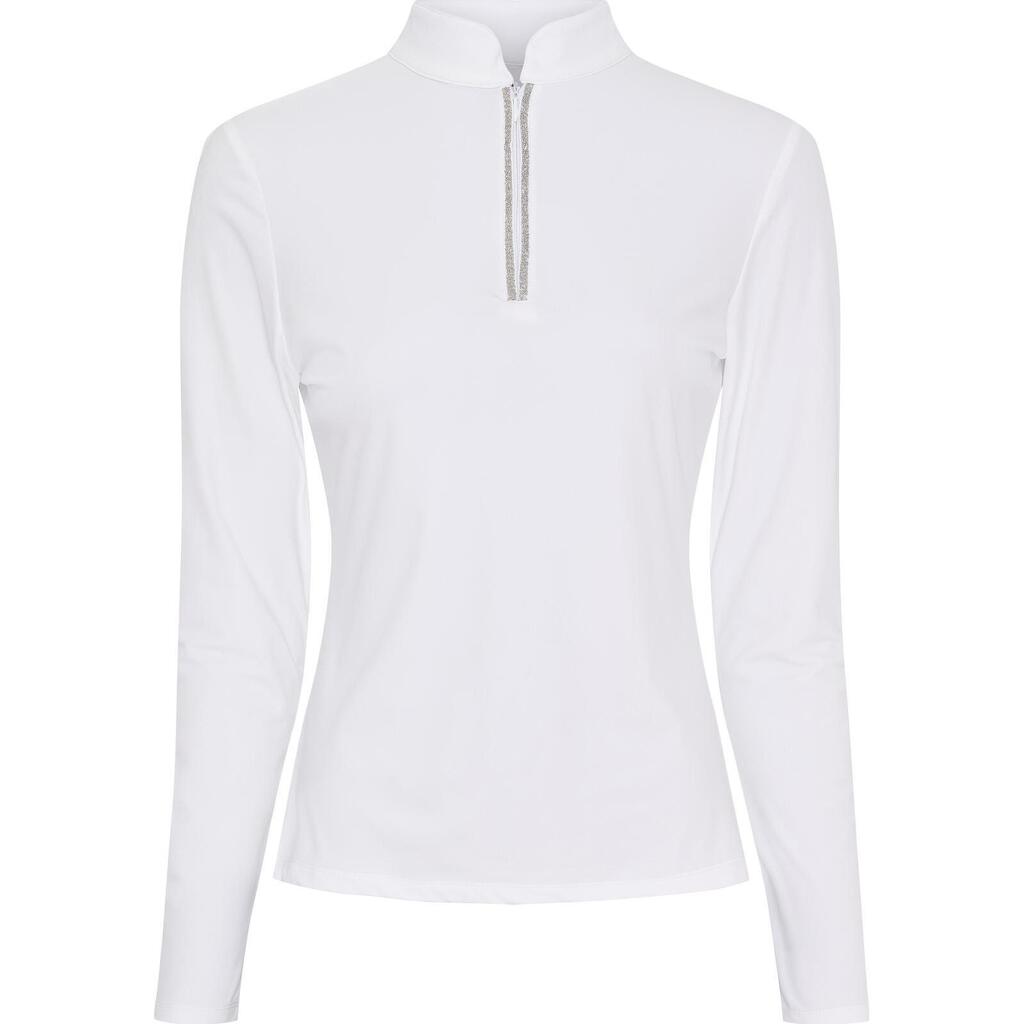 Women's 1/2 zip riding polo shirt Catago Vinica