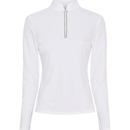 Reit-Poloshirt 1/2 Reißverschluss Damen Catago Vinica
