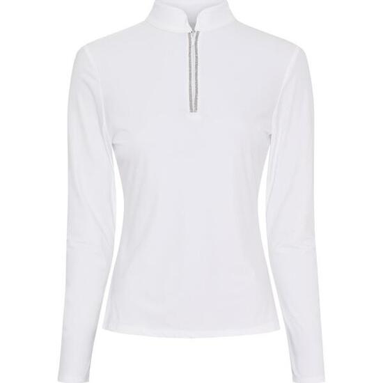 Reit-Poloshirt 1/2 Reißverschluss Damen Catago Vinica