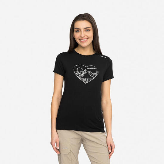 Koszulka turystyczna damska Viking Lenta Bamboo