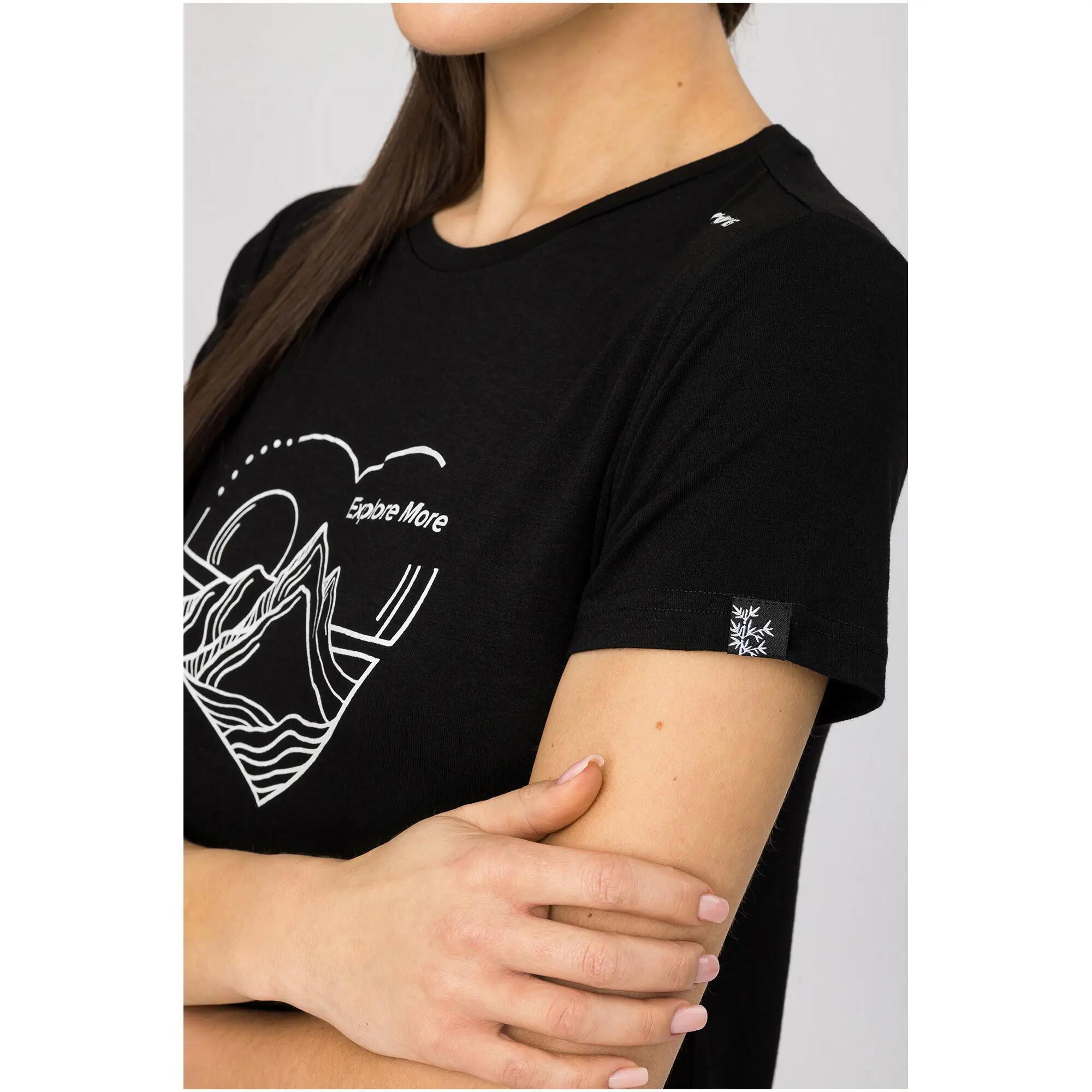 Lenta Bamboo Light Women L mehrfarbig - black/white 6/7