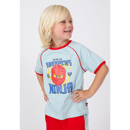 Koszulka Chłopięca LEGO Ninjago Taj304 Turkusowa