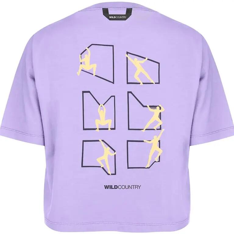 WILD COUNTRY Koszulka damska Sequence W T-Shirt amethyst-S 2/5