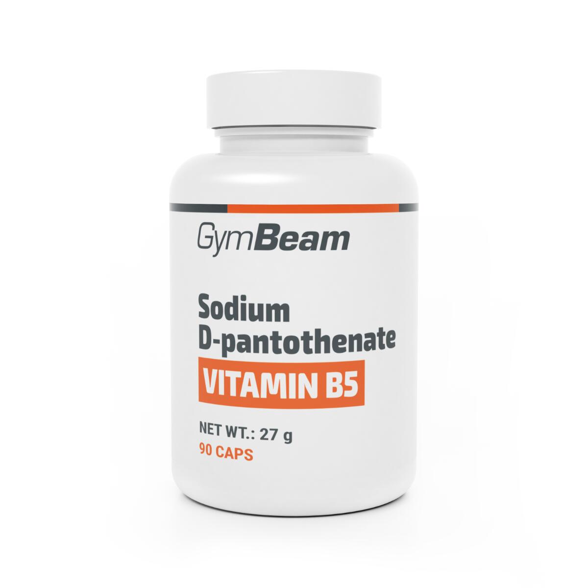 GYMBEAM Vitamín B5 kapsle 90 kapslí