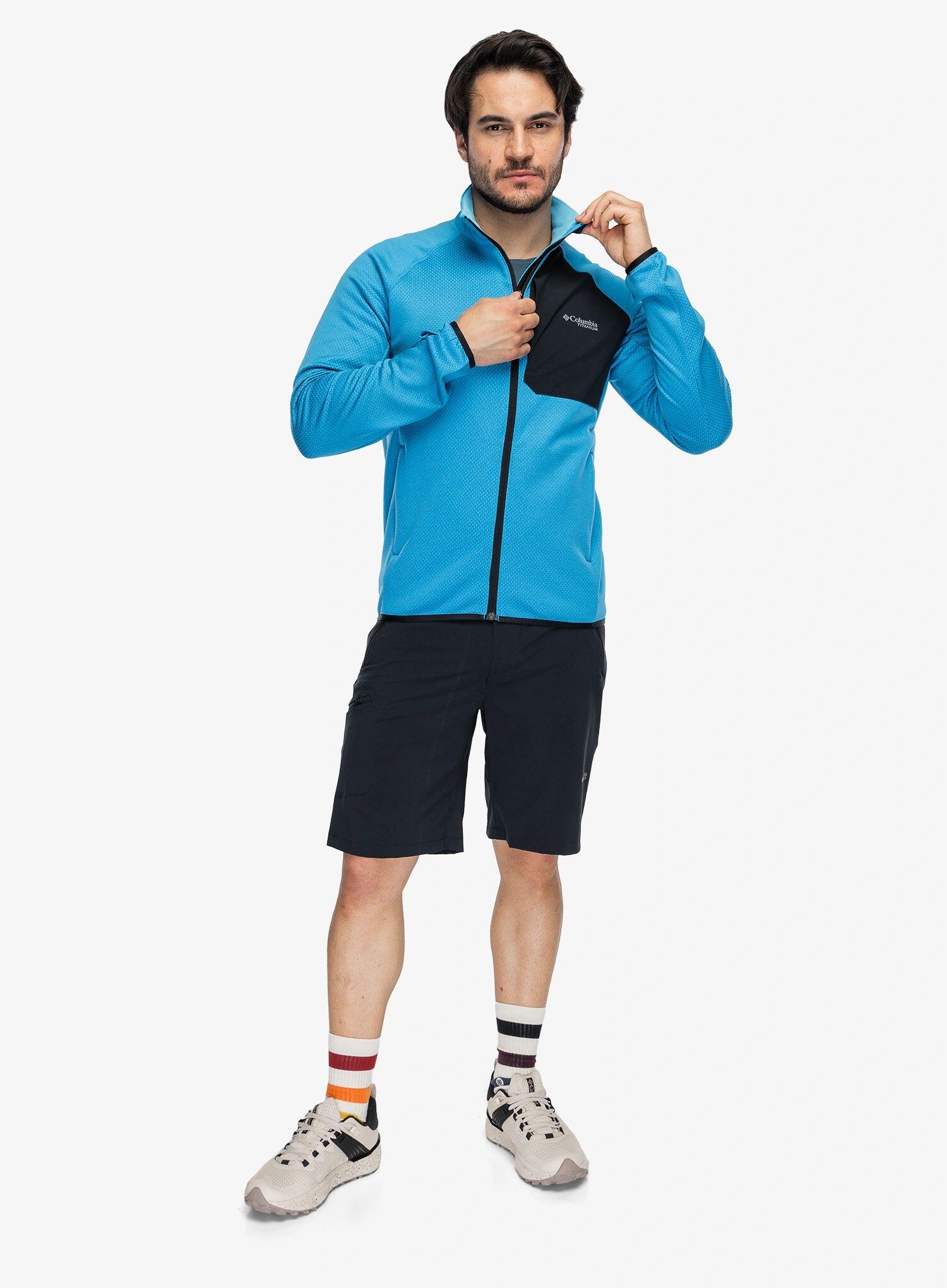 Bluza bez kaptura męska Columbia Triple Canyon Grid Fleece Full Zip II 3/7