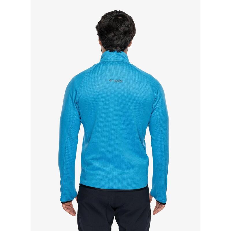 Bluza bez kaptura męska Columbia Triple Canyon Grid Fleece Full Zip II